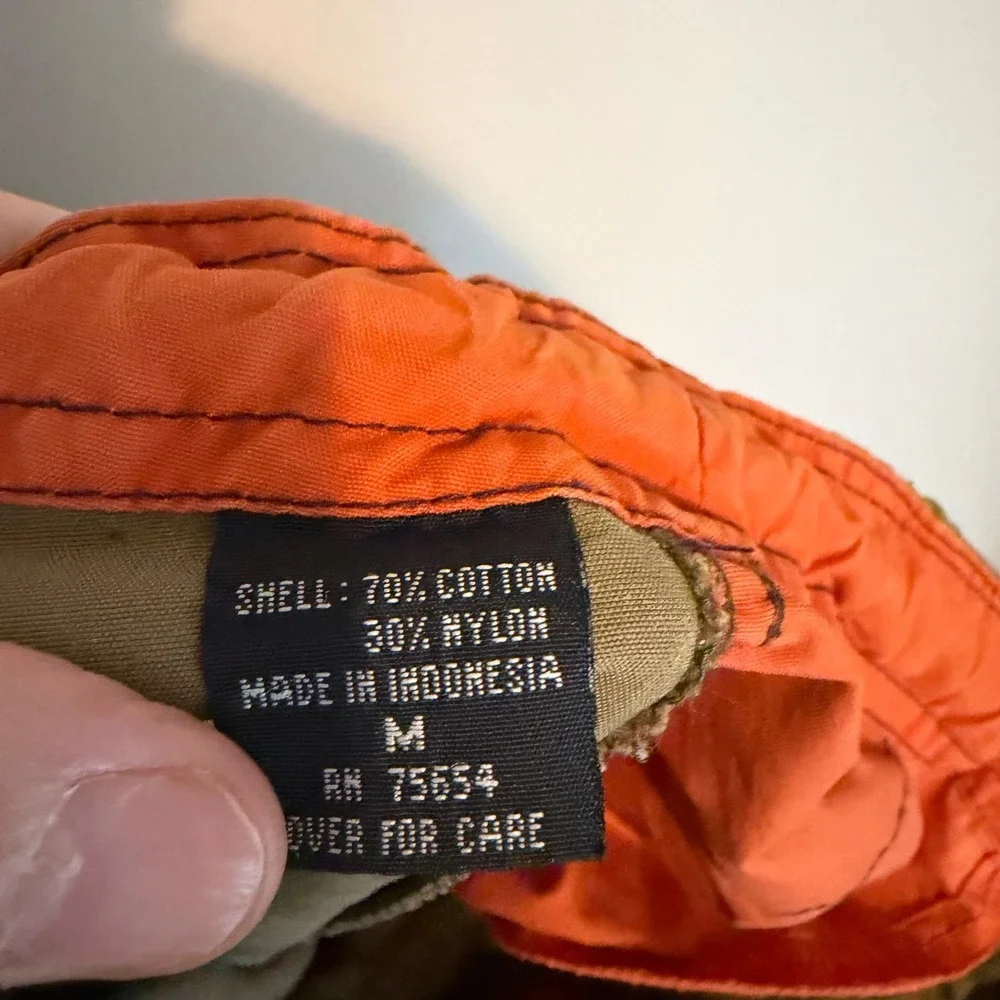 Vintage Y2K Abercrombie Paratrooper cargo pants utility green M gorpcore